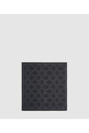 K/STYLE MONOGRAM SCARF