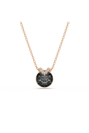 Bella Pendant OU Rose Gold shiny Crystal Silver Night Crystal