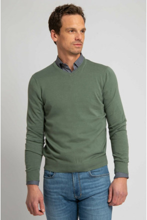 Suitable Respect Vinir Pullover Mid Groen