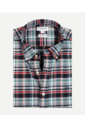 Summer Check Shirt 100% Cotton Heren