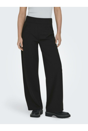 Wide Leg Fit Broek met hoge taille en wijde pijpen