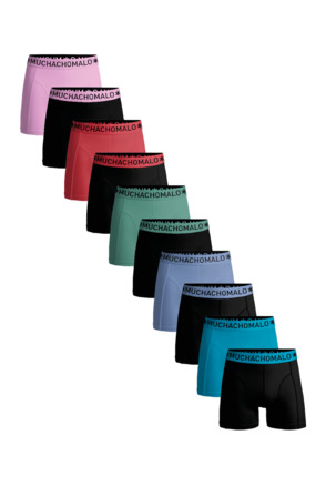 Heren 10-pack Boxershorts effen