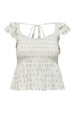 Regular Fit U-Neck Short Sleeves (S/S) U-hals top met korte mouwen en normale pasvorm