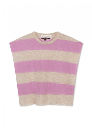 tee thin knit stripes