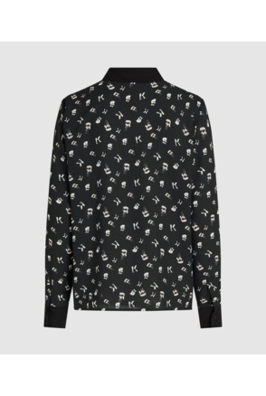 IKON KARL AOP BLOUSE