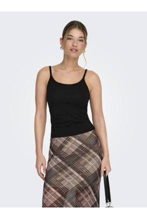 Stretch Fit O-Neck Sleeveless (S/L) O-hals mouwloze stretch fit top voor dagelijkse stijl