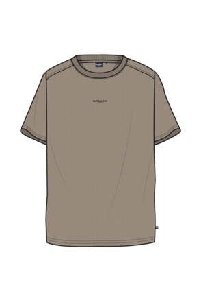 Junior Wafel Borduur T-shirt 100% Katoen