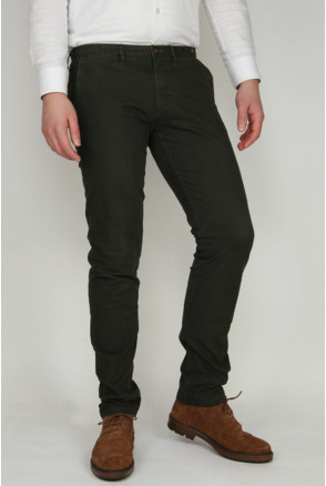 Suitable Chino Sartre Donker Groen