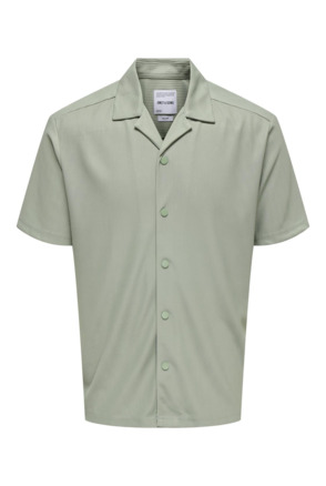 Relaxed Fit Resort Kraag Korte Mouwen (K/M) Heren
