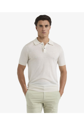 Fine Merino Polo 100% Merino Wool Heren