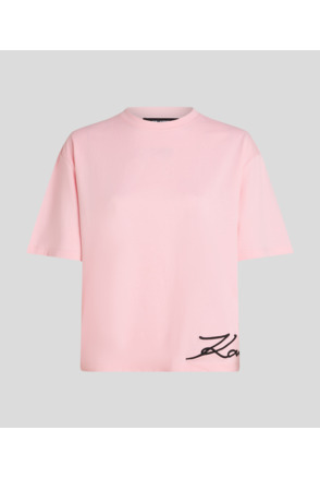 SIGNATURE EMB EDGE T-SHIRT