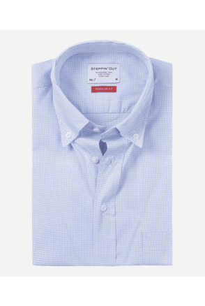 Mini Check Shirt Button-Down ML7