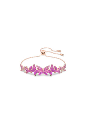 Idyllia Lilia Soft Bangle Rose Gold shiny Multi Light