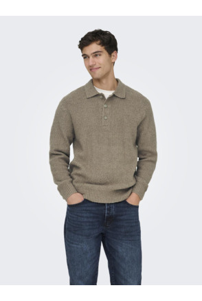 Polo met korte mouwen met relaxte pasvorm Heren