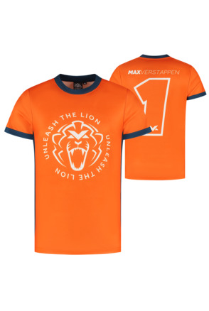 Sportshirt - Oranje - Unleash The Lion