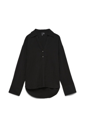Loose Fit Shirt Collar Long Sleeves (L/S)