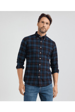 Flannel Twill Tartan Shirt