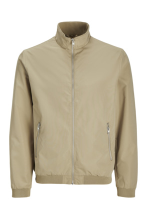 Hoge opstaande kraag jas (L/S)