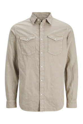 Slim Fit Denim overhemd (L/S)
