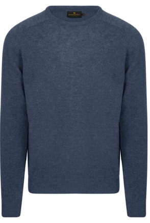 Steppin' Out Trui Lamswol Mid Blauw