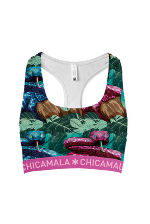 Meisjes 1-pack racer back Print Print