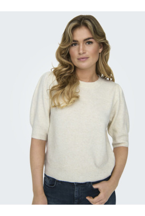 Knit Fit O-Neck 2/4 Sleeves (2/4) Lange mouwen gebreide trui met O-hals pasvorm