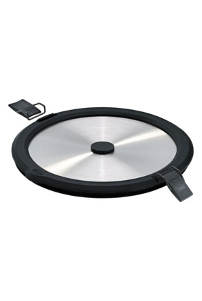 Stainless Steel Lid FLEXX 2GO with clips for container 0,8 L