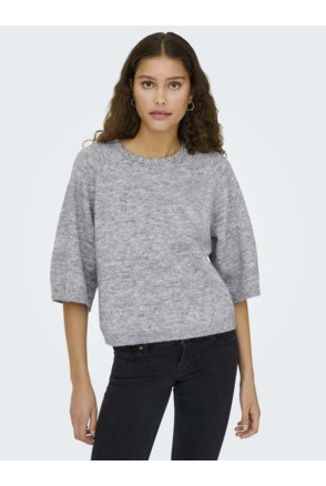 Knit Fit O-Neck 3/4 Sleeves (3/4)