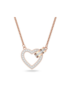Lovely Necklace Rose Gold shiny Crystal
