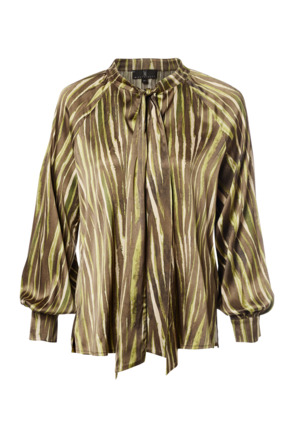 BENSION PRINT BLOUSE