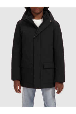 Junior Logo Badge Parka 100% Polyester