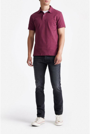 King Essentials The James Poloshirt Burgundy