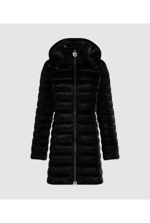 GLOSSY FITTED PUFFER