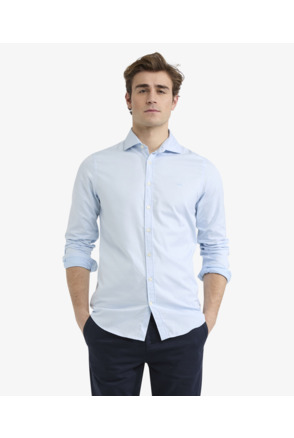 Satin Twill Shirt 100% Cotton Heren