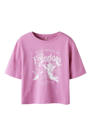 Normale pasvorm ronde hals korte mouwen (K/M) Meisjes