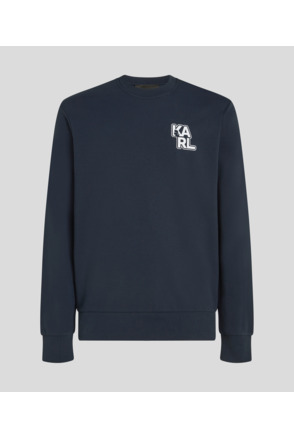 VARSITY PRINT SWEATSHIRT