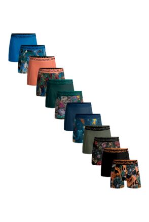 Men 12-Pack Boxer Short Print/Solid