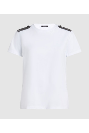 BOUCLE DETAIL T-SHIRT