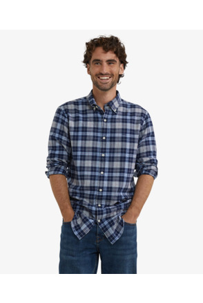 Flannel Check Shirt 100% Cotton Heren