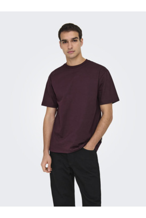 Relaxed Fit O-Hals Korte Mouwen (K/M) Heren