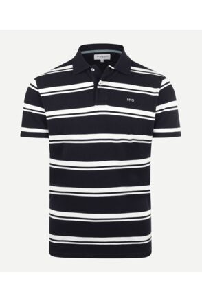 Bold Stripe Polo