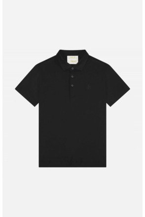 De Gladde Polo Zwart Unisex