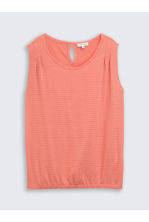 Top met elastische tailleband