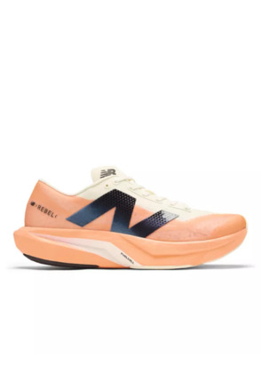 New Balance heren hardloopschoenen oranje FuelCell Rebel v4