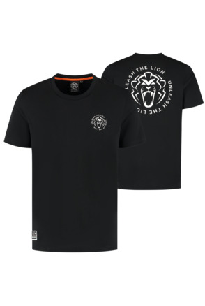 T-Shirt - Zwart - Unleash The Lion