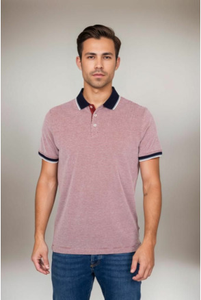 Suitable Oxford Polo Rood