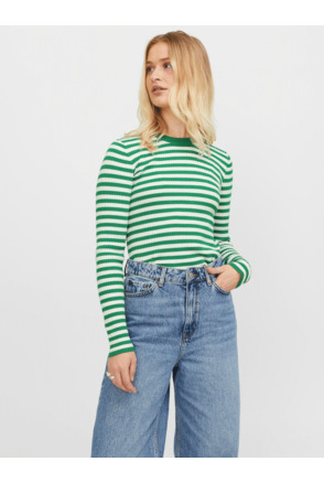 JXJODI TIGHT STRIPE CREW NECK KNIT