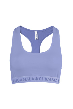 Dames racerback 1-pack Effen Purple