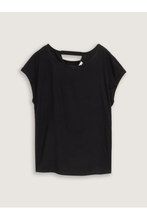 Blouse met uitsnijding aan de achterkant