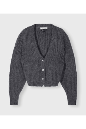 10DAYS Dames chunky gebreide vest wol mix